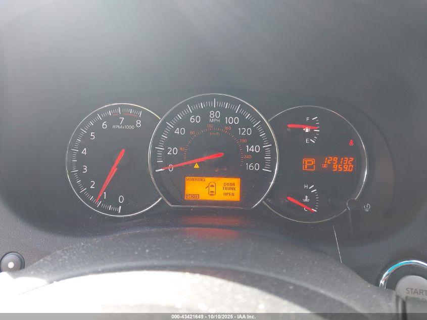 2010 Nissan Maxima 3.5 Sv VIN: 1N4AA5AP7AC827445 Lot: 43421649