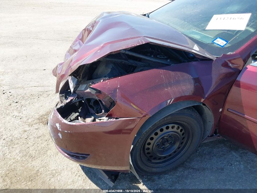 2007 Chevrolet Impala Ls VIN: 2G1WB58K379312121 Lot: 43421656