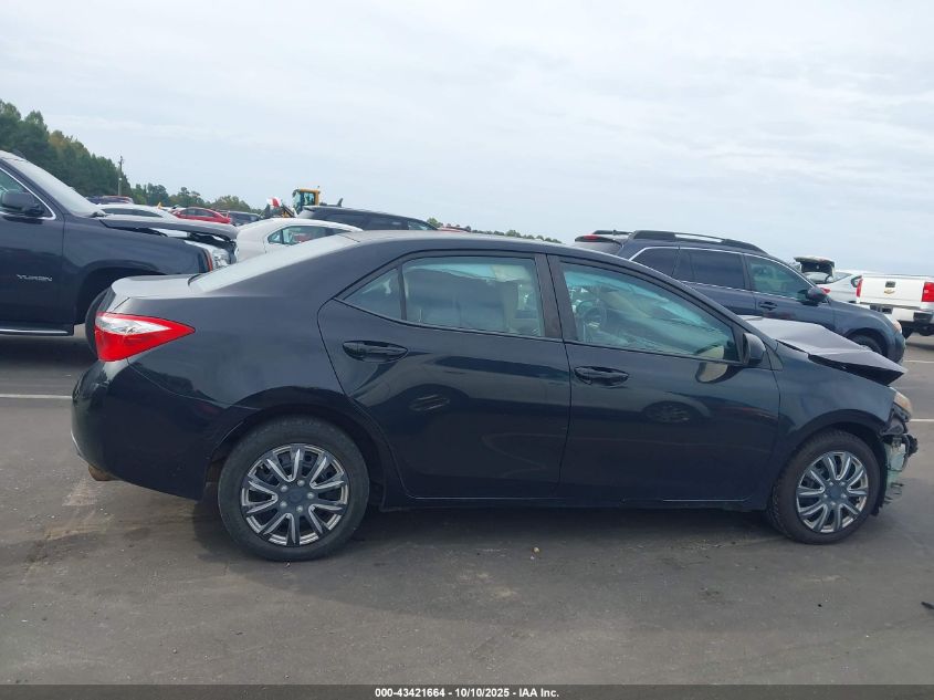 2014 Toyota Corolla Le VIN: 2T1BURHE4EC118874 Lot: 43421664