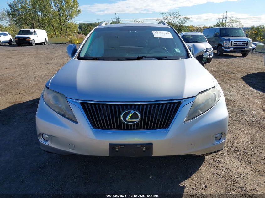 2010 Lexus Rx 350 VIN: 2T2BK1BA7AC080320 Lot: 43421675