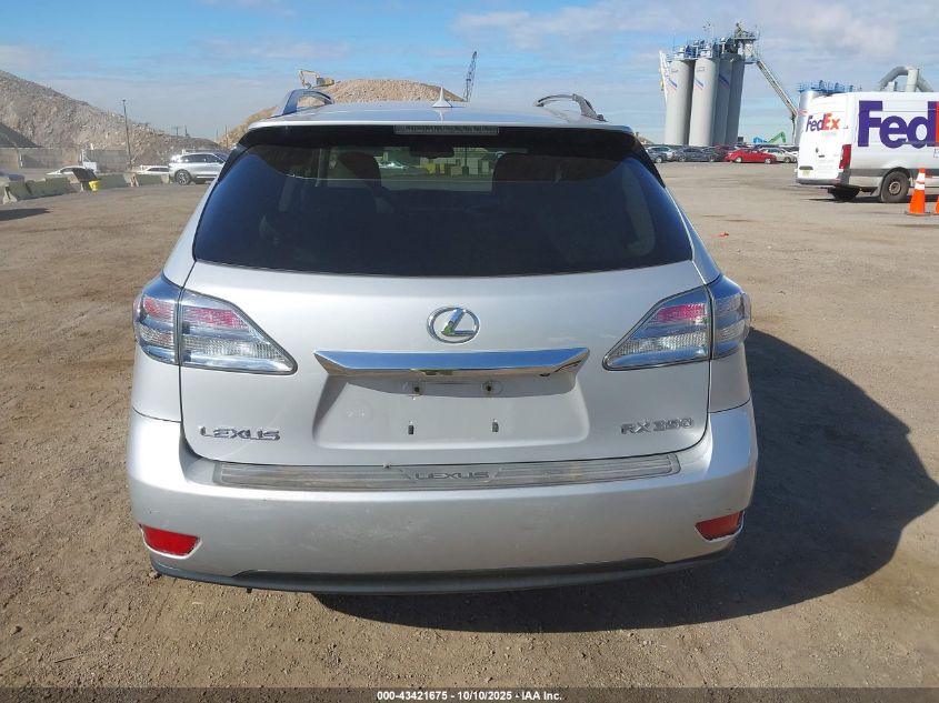 2010 Lexus Rx 350 VIN: 2T2BK1BA7AC080320 Lot: 43421675