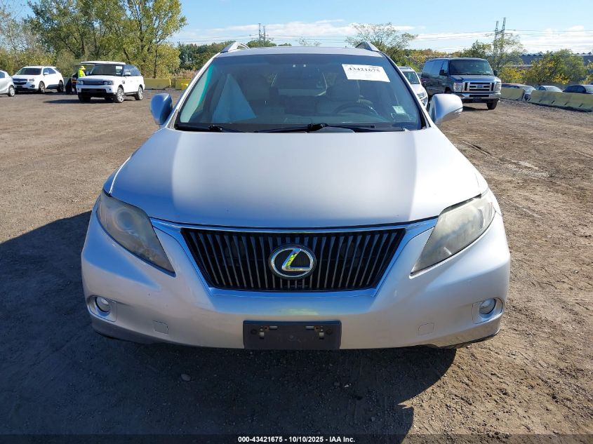 2010 Lexus Rx 350 VIN: 2T2BK1BA7AC080320 Lot: 43421675