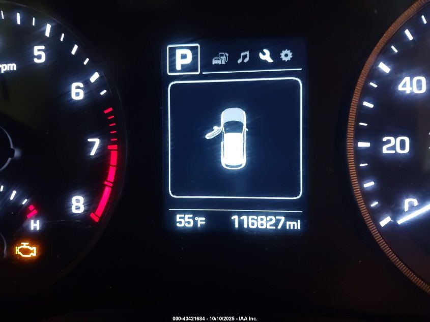 2017 Hyundai Tucson Se VIN: KM8J3CA45HU314676 Lot: 43421684