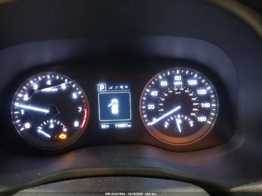 2017 Hyundai Tucson Se VIN: KM8J3CA45HU314676 Lot: 43421684