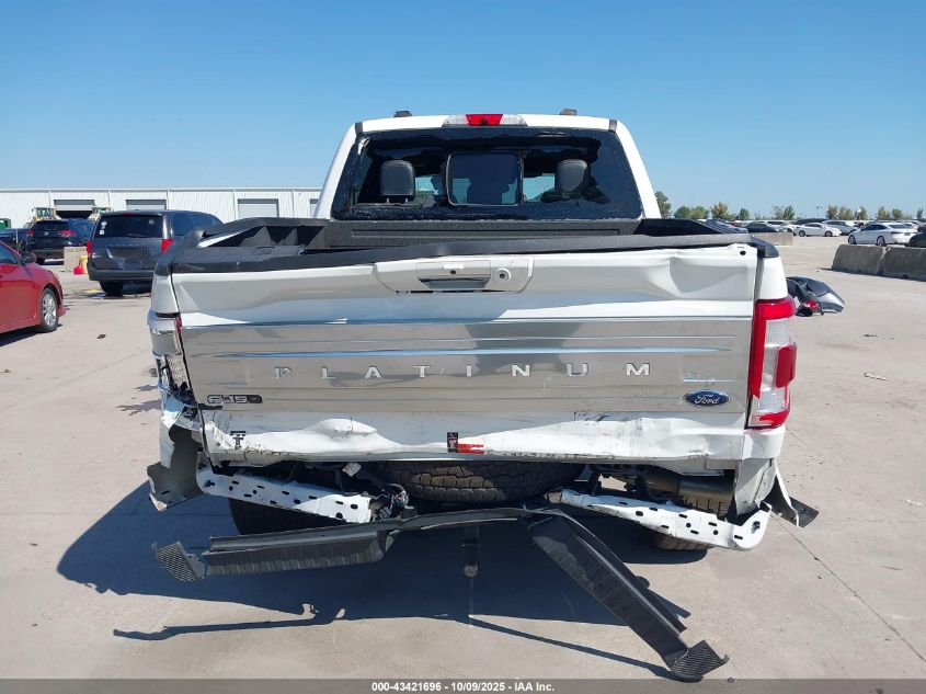 2021 Ford F-150 Platinum VIN: 1FTFW1ED8MFC71224 Lot: 43421696