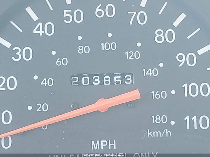 2000 Toyota Tacoma VIN: 5TENL42N6YZ686554 Lot: 43421705