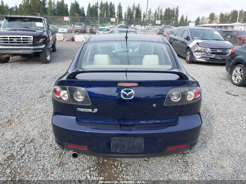 2009 Mazda Mazda3 I VIN: JM1BK32G391217645 Lot: 43421728