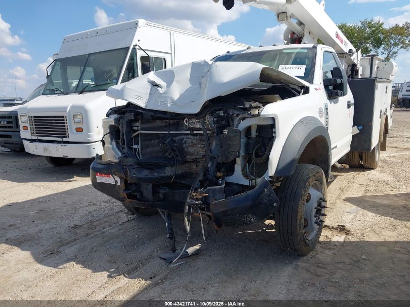 2022 Ford F-550 Chassis Xl VIN: 1FDUF5HTXNEE69078 Lot: 43421741