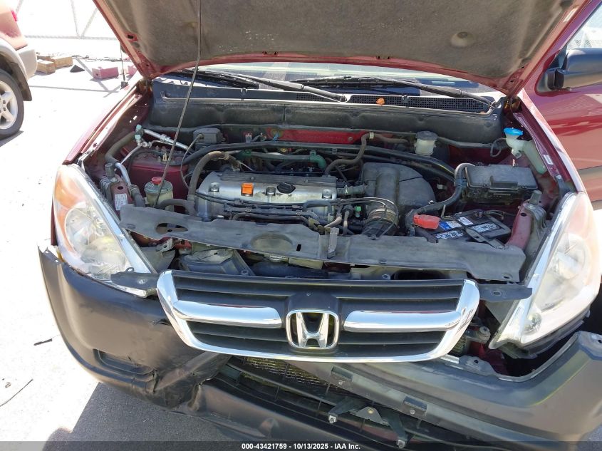 2004 Honda Cr-V Lx VIN: JHLRD78494C018273 Lot: 43421759