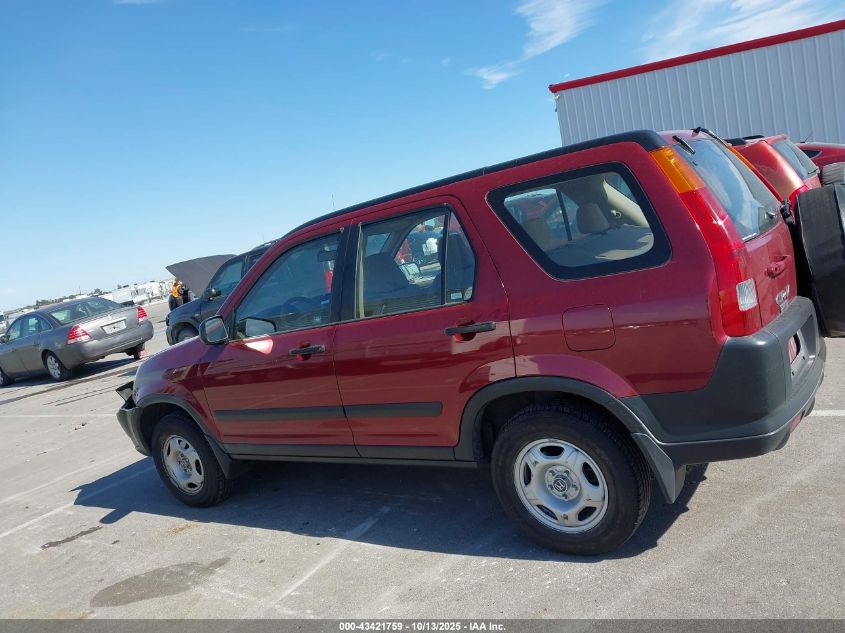 2004 Honda Cr-V Lx VIN: JHLRD78494C018273 Lot: 43421759