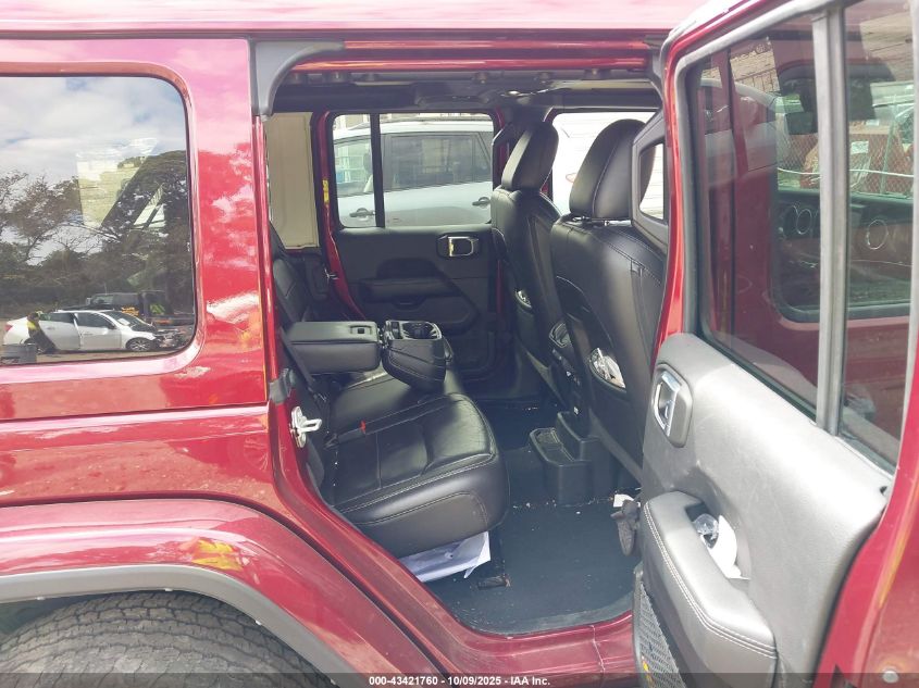 2022 Jeep Wrangler Unlimited Sahara 4X4 VIN: 1C4HJXEG3NW105117 Lot: 43421760