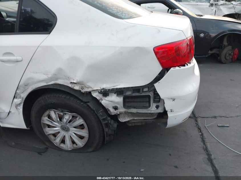 2013 Volkswagen Jetta S VIN: 3VW2K7AJ9DM449423 Lot: 43421777