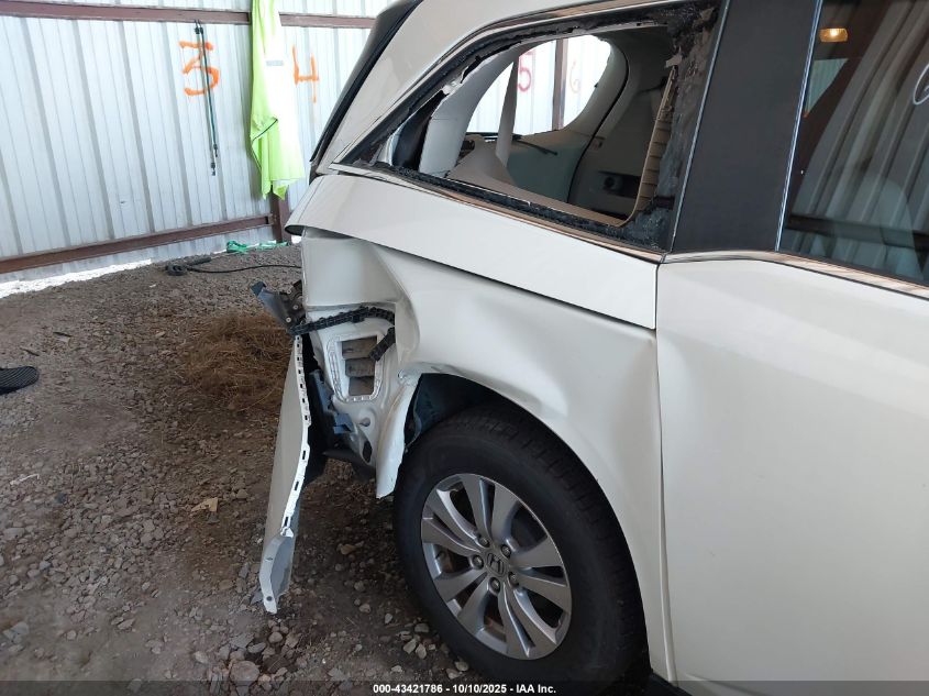 2015 Honda Odyssey Ex-L VIN: 5FNRL5H67FB097616 Lot: 43421786