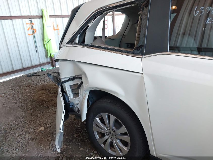 2015 Honda Odyssey Ex-L VIN: 5FNRL5H67FB097616 Lot: 43421786