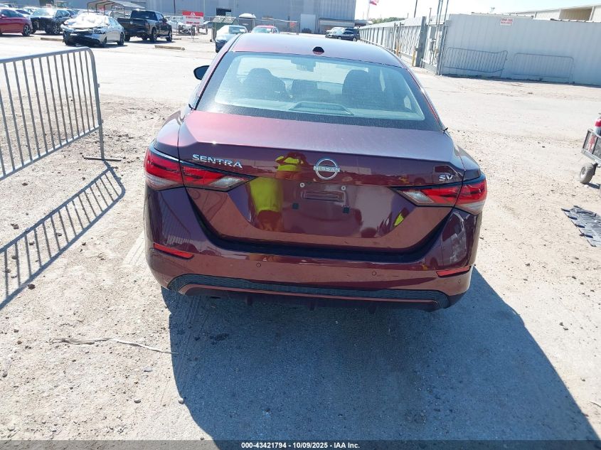 2024 Nissan Sentra Sv Xtronic Cvt VIN: 3N1AB8CV9RY360362 Lot: 43421794