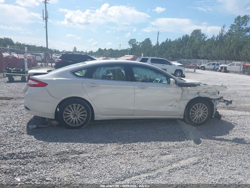 2014 Ford Fusion Hybrid Se VIN: 3FA6P0LU2ER204834 Lot: 43421795