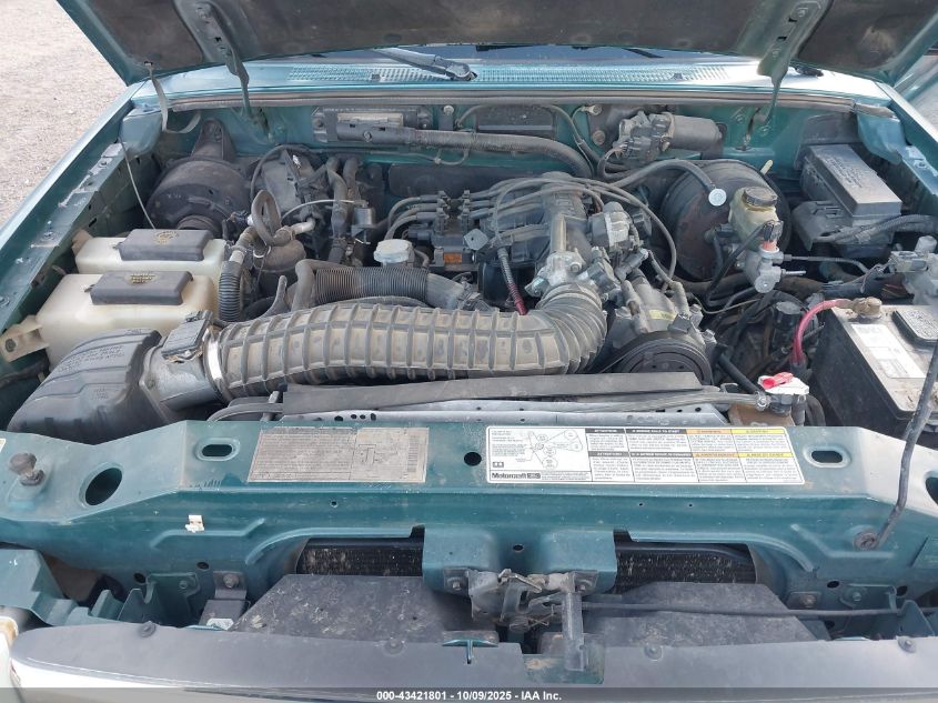 1998 Ford Ranger Splash/Xl/Xlt VIN: 1FTYR14X8WPB46880 Lot: 43421801