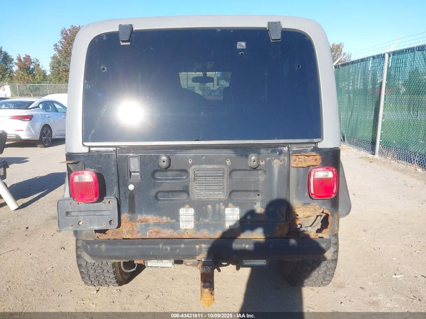 2005 Jeep Tj Unlimited VIN: 1J4FA44S95P329055 Lot: 43421811