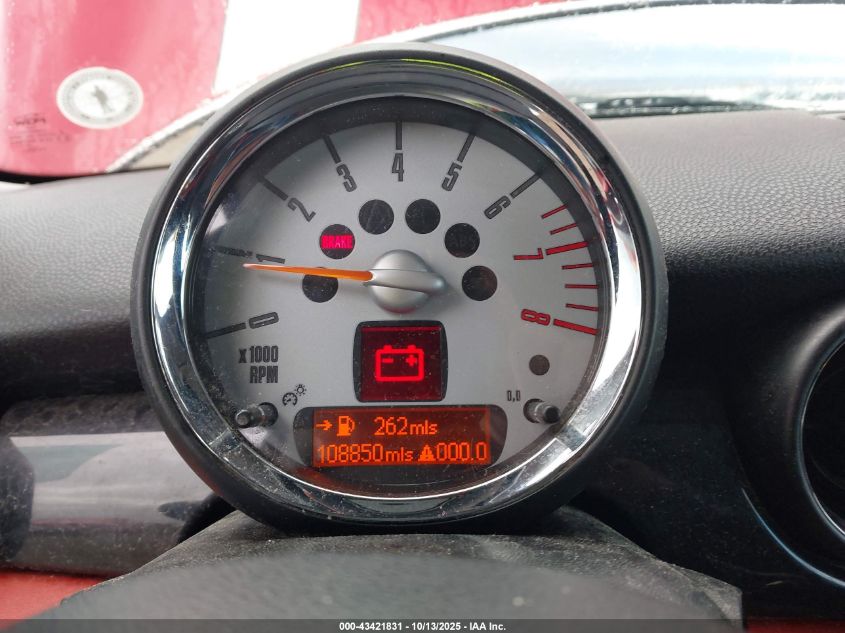 2008 Mini Cooper S VIN: WMWMF73598TT93830 Lot: 43421831