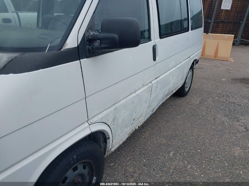 1993 Volkswagen Eurovan Mv VIN: WV2MC0708PH067862 Lot: 43421853