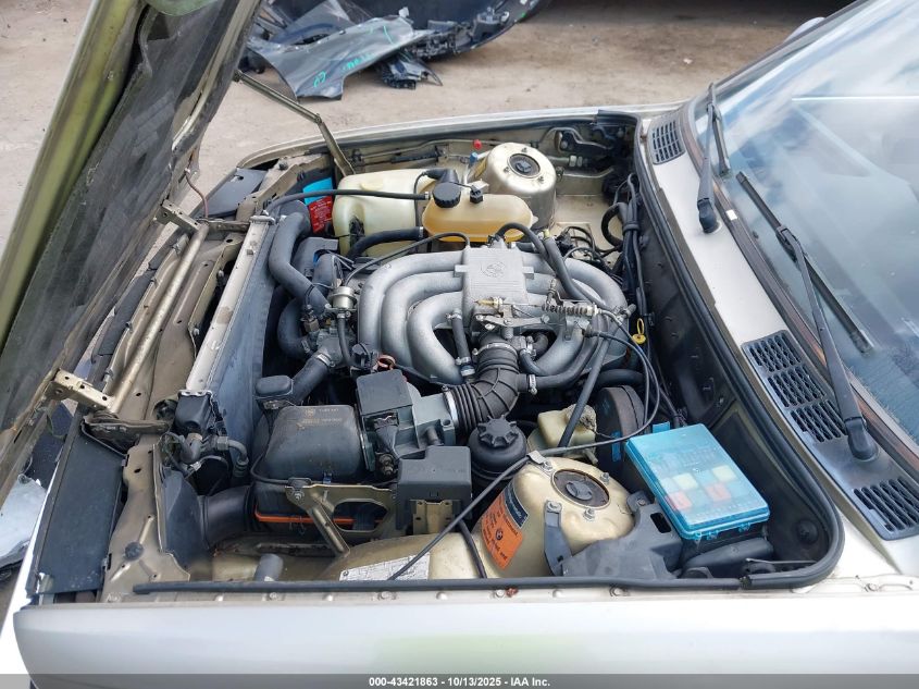 1985 BMW 325 E Automatic VIN: WBAAE6407F0702289 Lot: 43421863