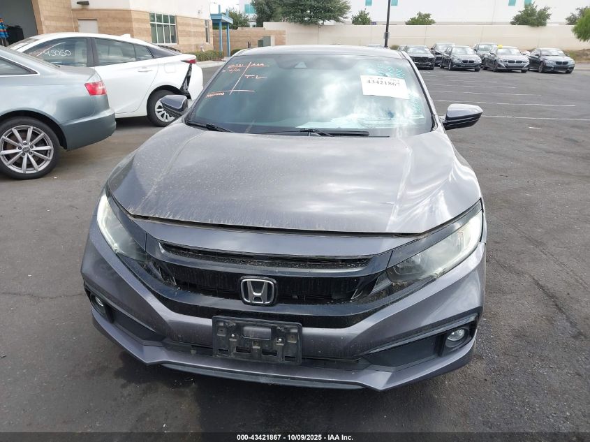 2019 Honda Civic Sport VIN: 2HGFC4B87KH300176 Lot: 43421867