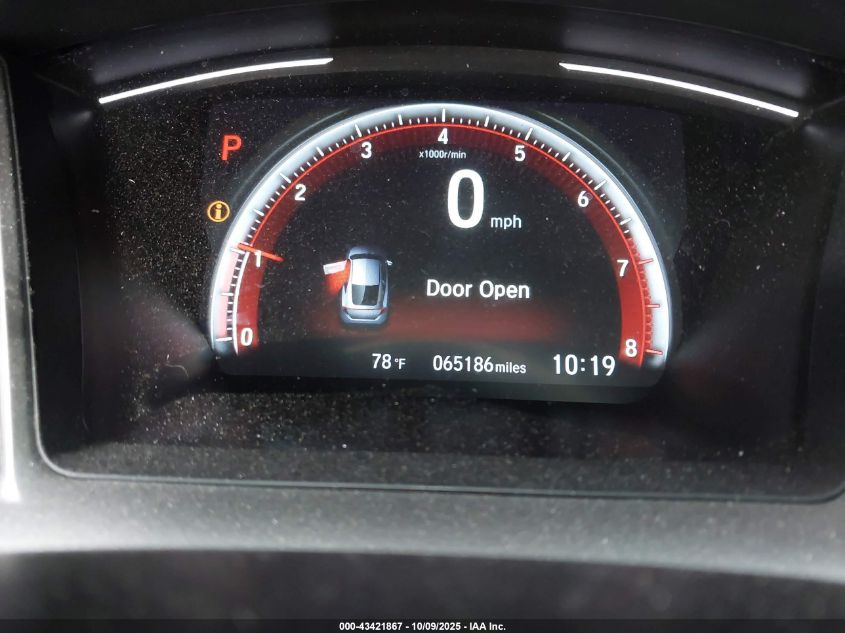 2019 Honda Civic Sport VIN: 2HGFC4B87KH300176 Lot: 43421867