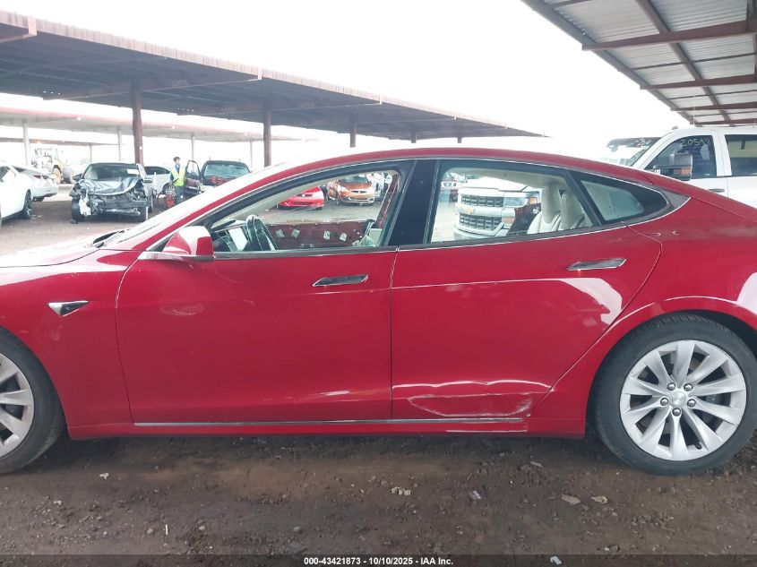 2018 Tesla Model S 100D/75D/P100D VIN: 5YJSA1E25JF244607 Lot: 43421873