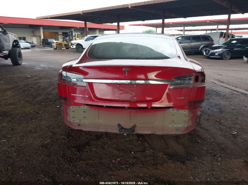 2018 Tesla Model S 100D/75D/P100D VIN: 5YJSA1E25JF244607 Lot: 43421873