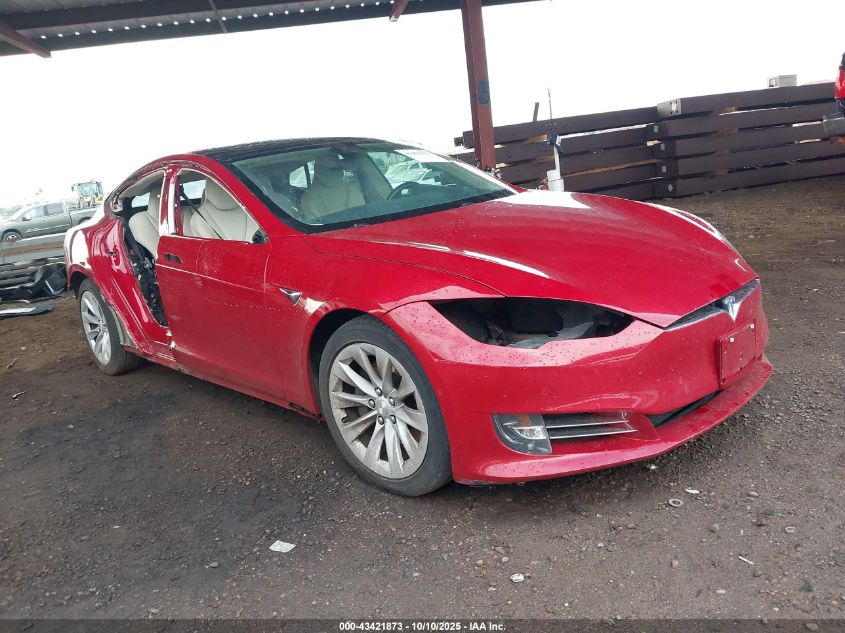 2018 Tesla Model S 100D/75D/P100D VIN: 5YJSA1E25JF244607 Lot: 43421873