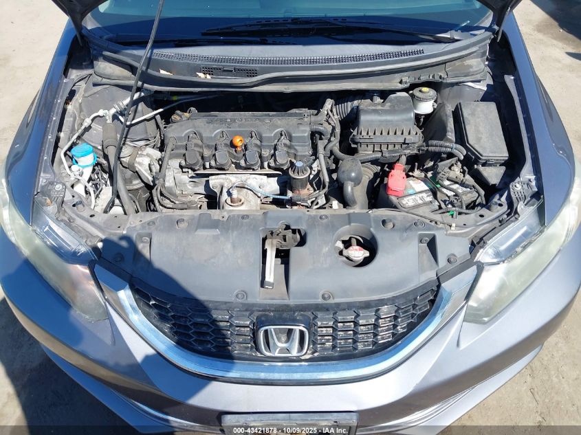 2014 Honda Civic Ex VIN: 19XFB2F82EE253655 Lot: 43421878