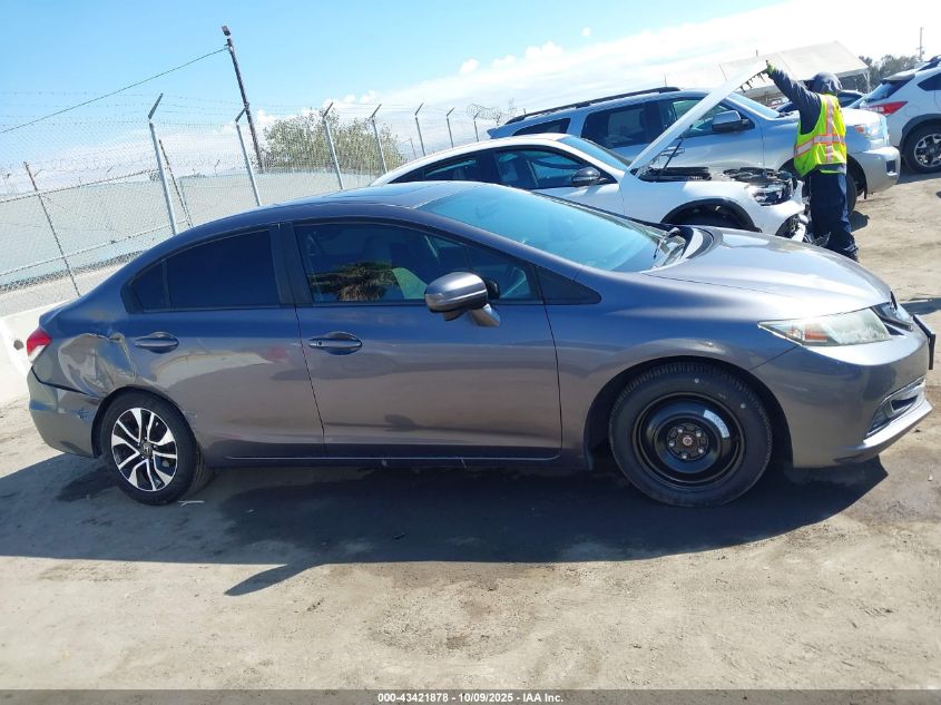 2014 Honda Civic Ex VIN: 19XFB2F82EE253655 Lot: 43421878