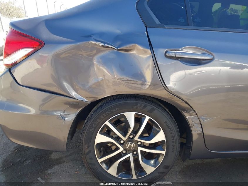 2014 Honda Civic Ex VIN: 19XFB2F82EE253655 Lot: 43421878