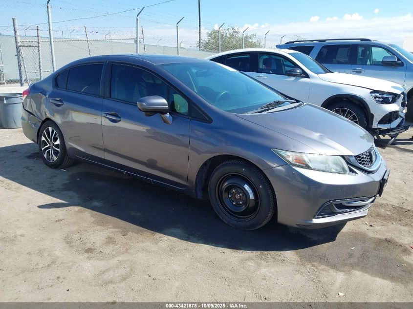 2014 Honda Civic Ex VIN: 19XFB2F82EE253655 Lot: 43421878