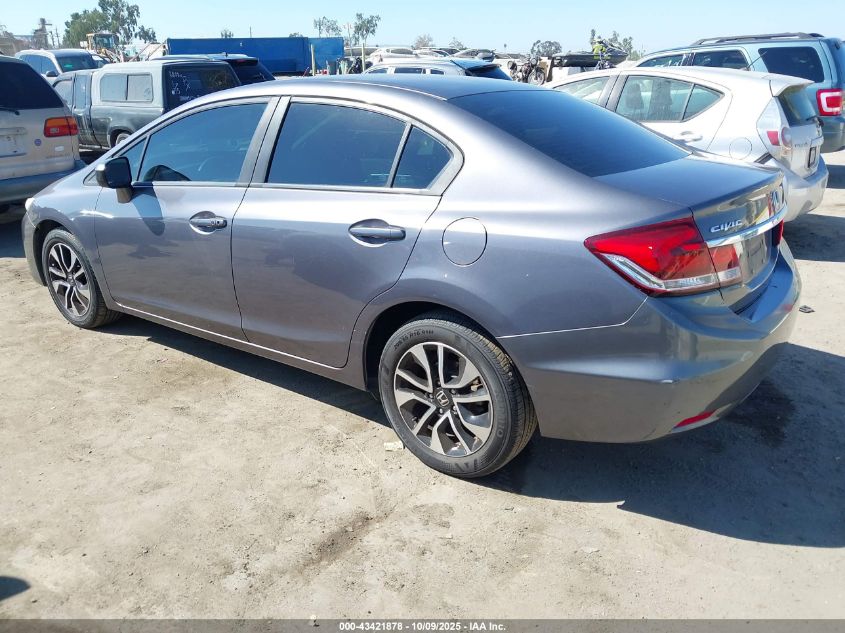 2014 Honda Civic Ex VIN: 19XFB2F82EE253655 Lot: 43421878