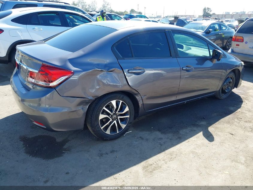 2014 Honda Civic Ex VIN: 19XFB2F82EE253655 Lot: 43421878