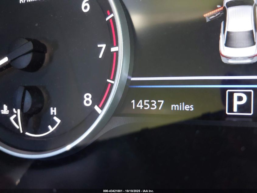 2025 Nissan Sentra Sv VIN: 3N1AB8CVXSY234341 Lot: 43421881