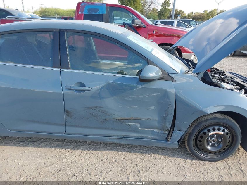 2025 Nissan Sentra Sv VIN: 3N1AB8CVXSY234341 Lot: 43421881