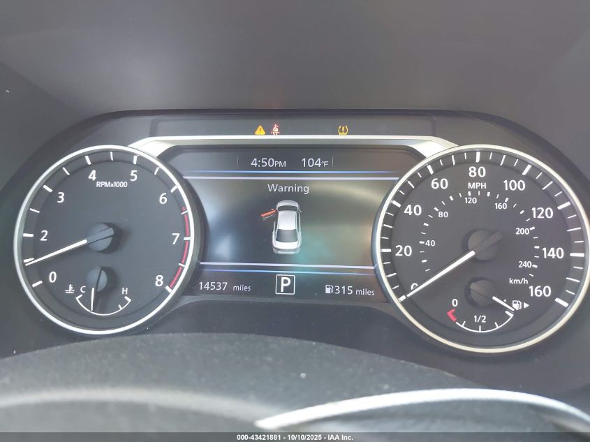 2025 Nissan Sentra Sv VIN: 3N1AB8CVXSY234341 Lot: 43421881