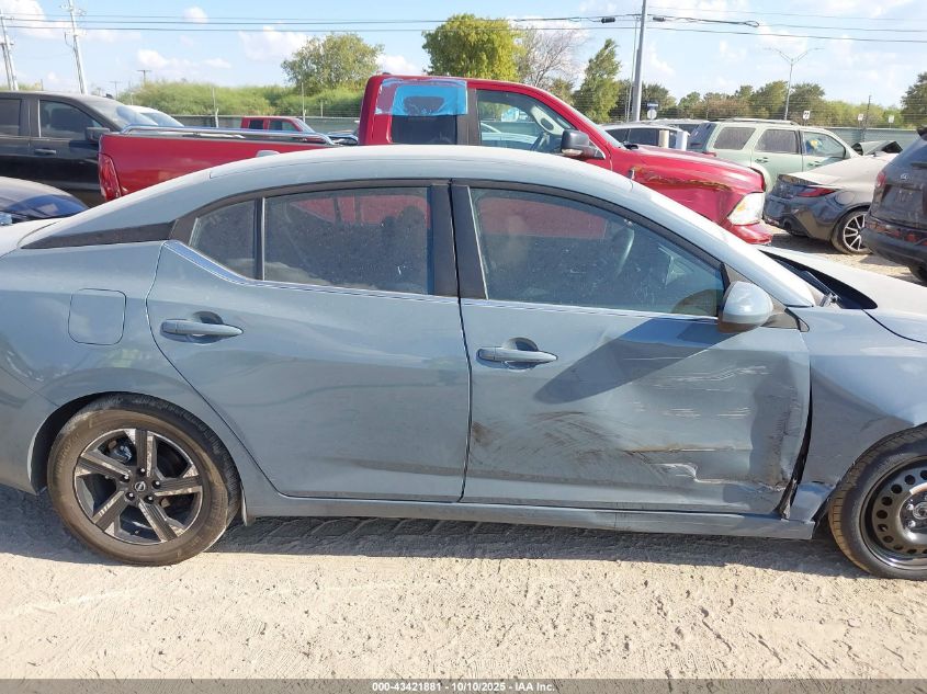 2025 Nissan Sentra Sv VIN: 3N1AB8CVXSY234341 Lot: 43421881