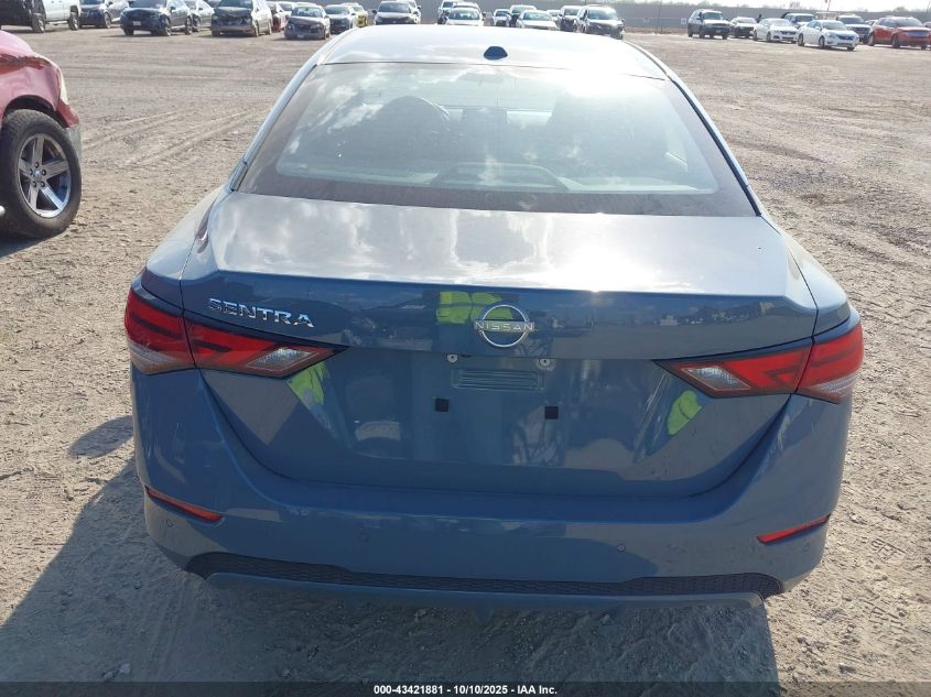 2025 Nissan Sentra Sv VIN: 3N1AB8CVXSY234341 Lot: 43421881