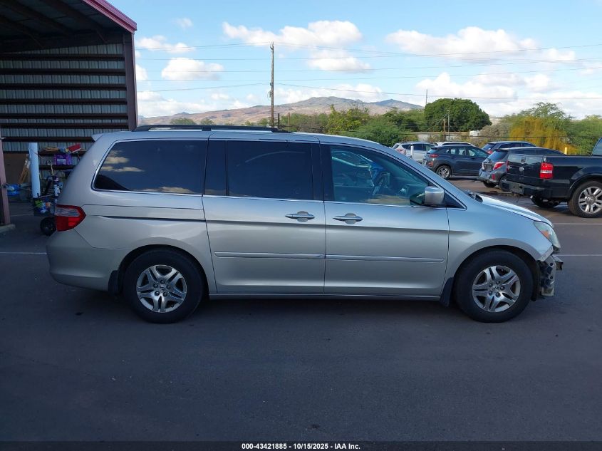 2005 Honda Odyssey Ex-L VIN: 5FNRL38685B017971 Lot: 43421885