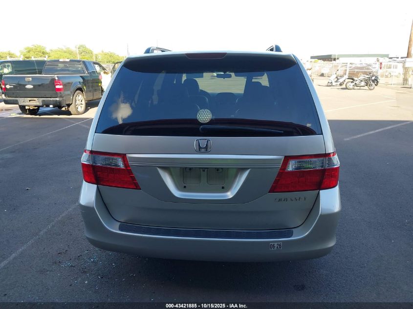 2005 Honda Odyssey Ex-L VIN: 5FNRL38685B017971 Lot: 43421885
