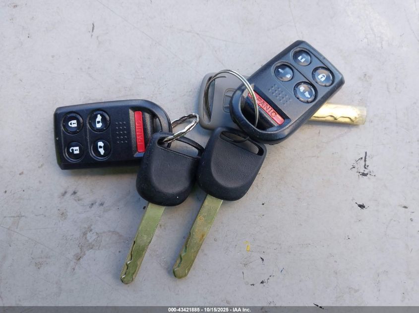 2005 Honda Odyssey Ex-L VIN: 5FNRL38685B017971 Lot: 43421885