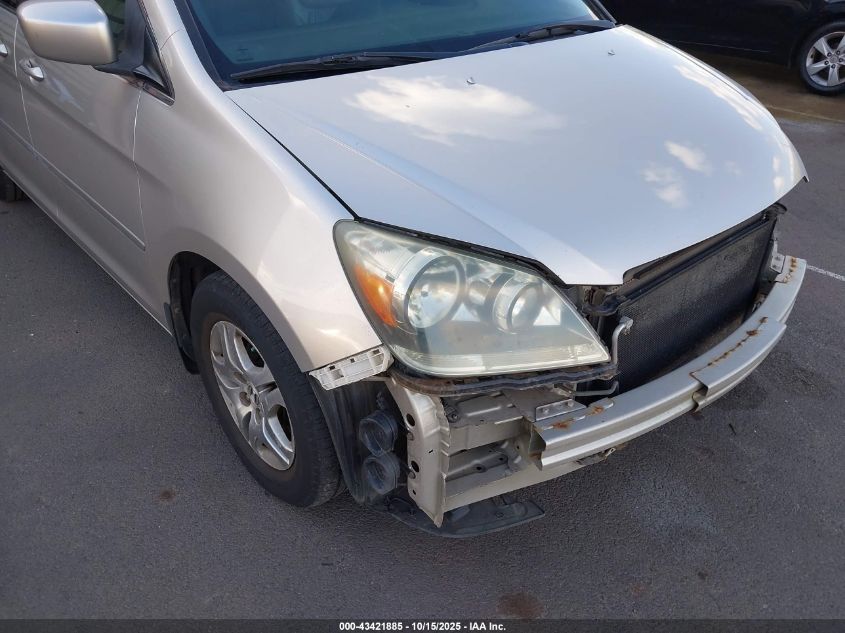 2005 Honda Odyssey Ex-L VIN: 5FNRL38685B017971 Lot: 43421885