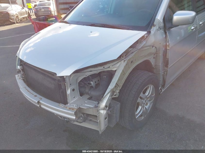 2005 Honda Odyssey Ex-L VIN: 5FNRL38685B017971 Lot: 43421885