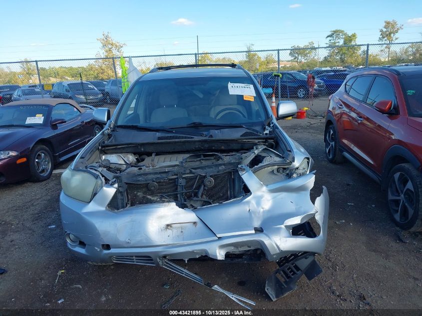 2008 Toyota Highlander Sport VIN: JTEES43A082106679 Lot: 43421895