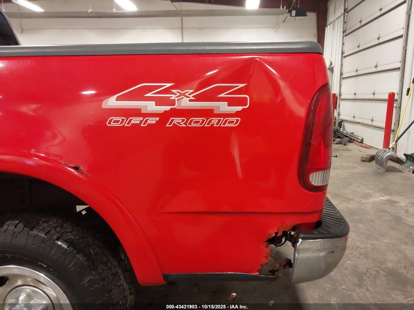 1999 Ford F-150 Lariat/Work Series/Xl/Xlt VIN: 1FTRX18W8XKA25051 Lot: 43421903