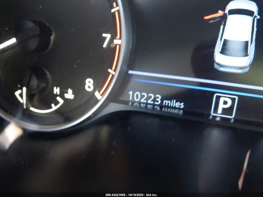 2025 Nissan Altima Sv Fwd VIN: 1N4BL4DV4SN401396 Lot: 43421906