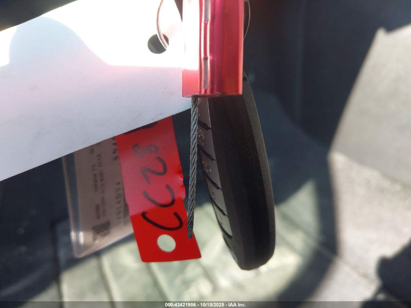 2025 Nissan Altima Sv Fwd VIN: 1N4BL4DV4SN401396 Lot: 43421906